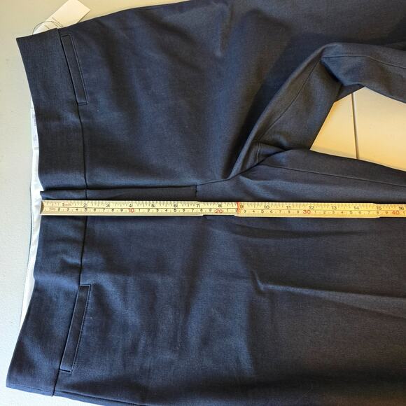 Liz Claiborne Audra Straight Leg Pants Women's 8 Athens Navy NWT - Picture 13 of 16